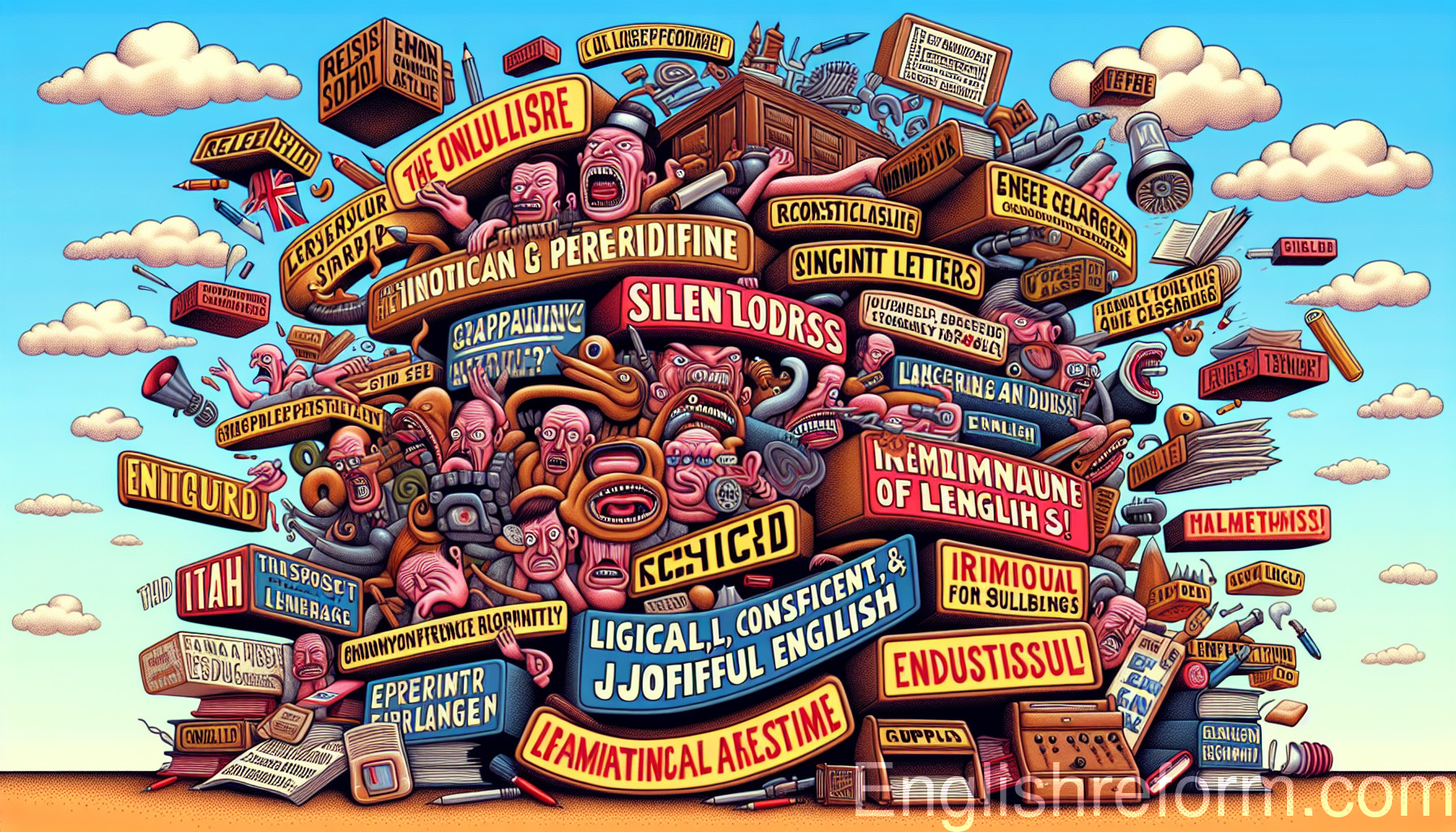 The Case for Logical, Consistent, and Joyful English